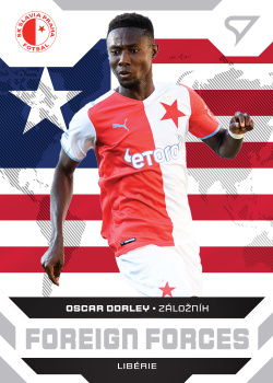 Oscar Dorley Slavia Praha SportZoo FORTUNA:LIGA 2021/22 1. serie Foreign Forces #FF15